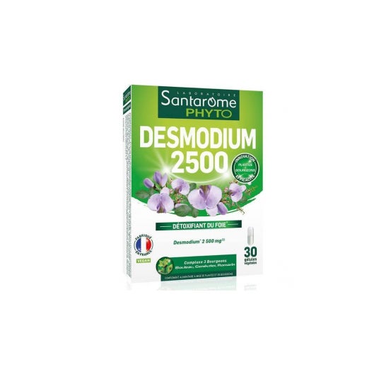 Santarome Desmodium Détoxifiant Du Foie 2500 30 Gélules