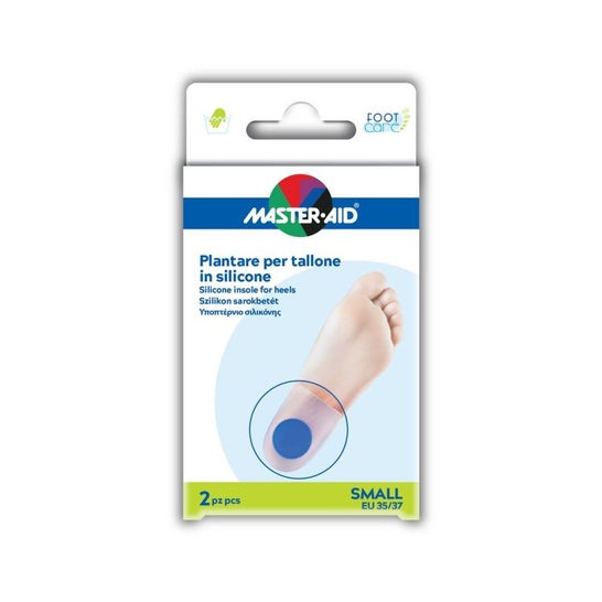 Master-Aid Foot Care Semelle Talon Silicone S 1 Paire