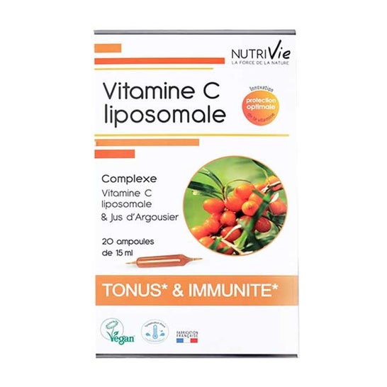 Nutrivie Ampoules Vitamine C Liposomale 20x15ml