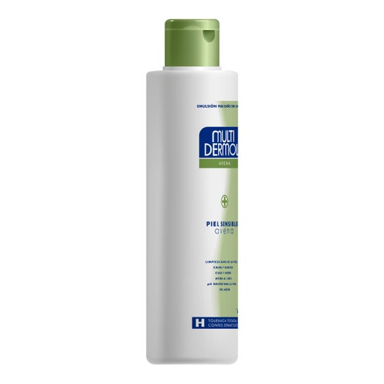 Multidermol gel de bain à l'avoine sans savon 750ml