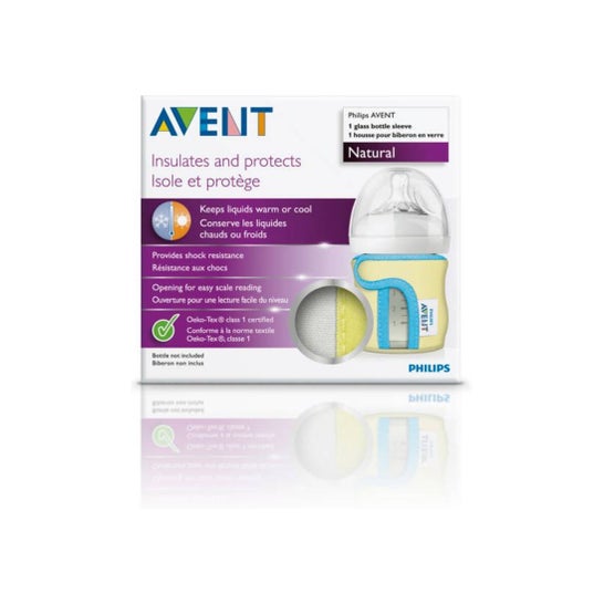 Avent Housse Protectrice Bouteilles de Verre Naturel 120ml