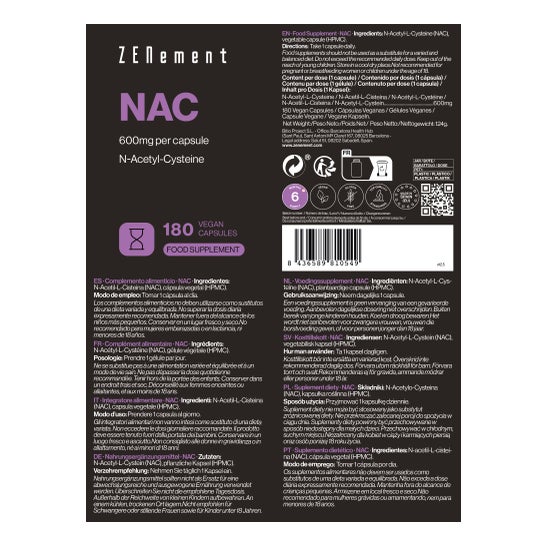Zenement Nac 180caps