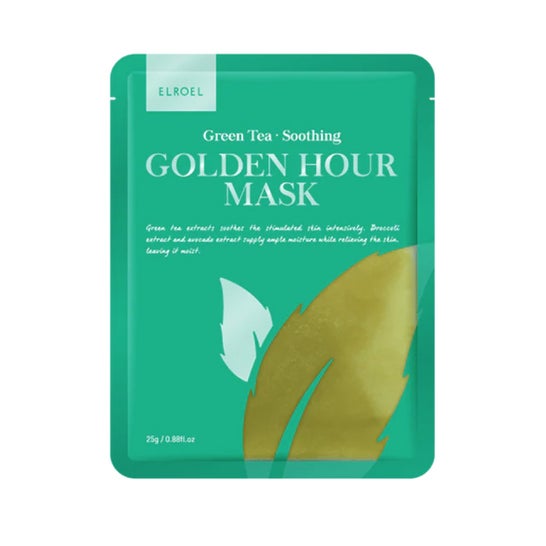 Elroel Soothing Golden Hour Mask Green Tea 25g