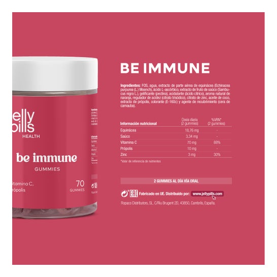 Jelly Pills Health Be Inmune 70 Gummies