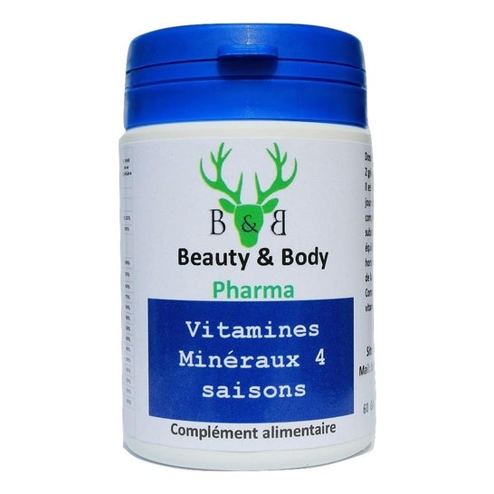 Beauty Body Pharma Vitamines et Minéraux 60 Gélules