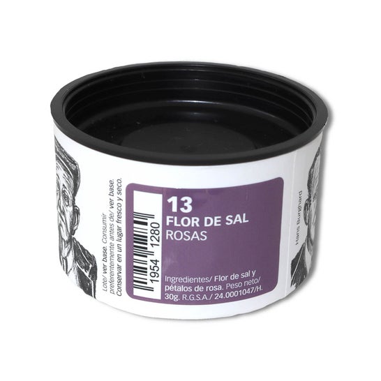 Salinas del Alemán Fleur de Sel Pétales de Rose Eco 100g