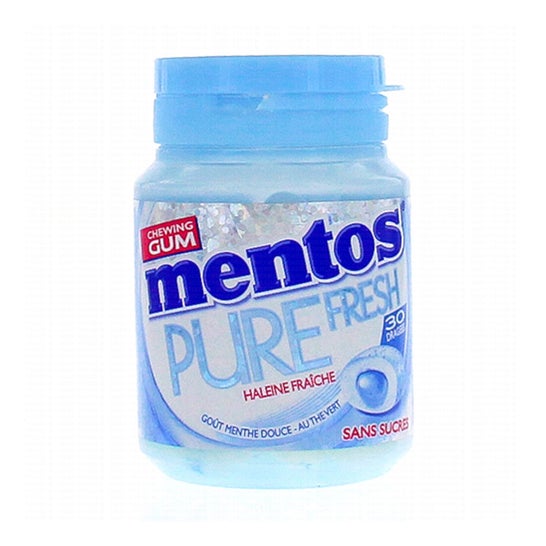 Mentos Pure Fresh Chicle Té Verde y Menta 30uds