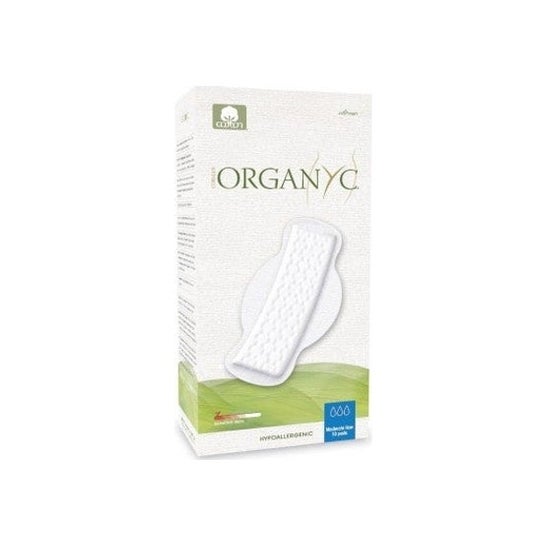 Organyc Compresas Alas Noche 10uds