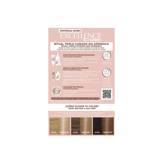 L'Oréal Excellence Creme 8U Light Blond Hair Dye Set