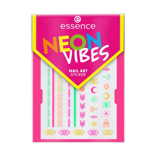 Essence Neon Vibes Nail Stickers in Neon Colours 1ut