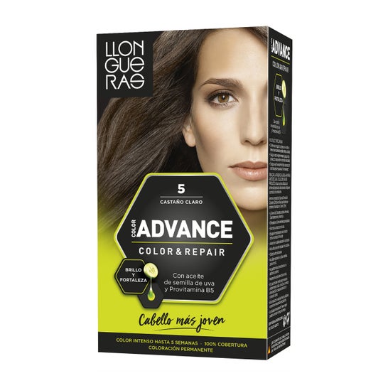 Llongueras Color Advance Teinture pour cheveux N5 brun clair1ud