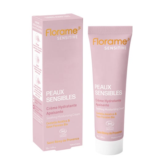 Florame Crème Hydratante Calmante Tolérance Peau Sensible 50 ml
