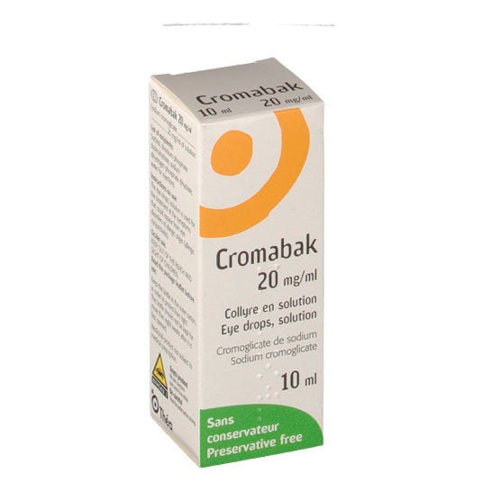 Cromabak mg Ml Collyre En Solution 10ml Docmorris France