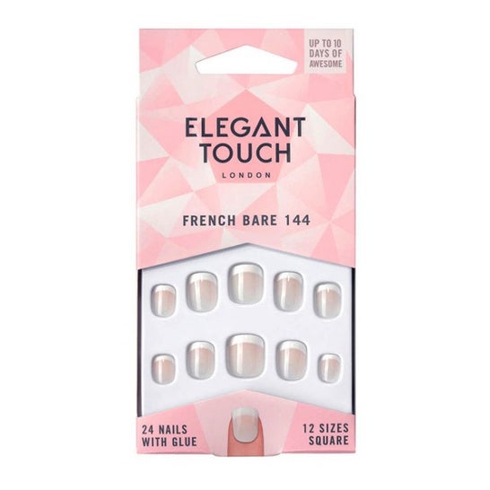 Elegant Touch Faux Ongles French Bare 144 24uts