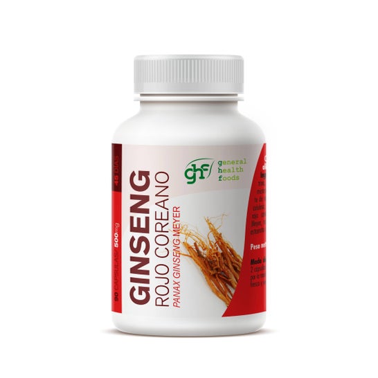 GHF Ginseng Rouge de Corée 500 mg 90 capsules