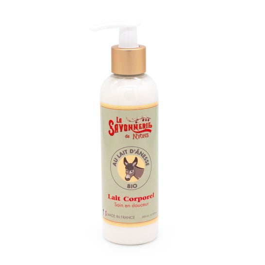 La Savonnerie de Nyons Lait Corps Lait d'Anesse Bio 200ml