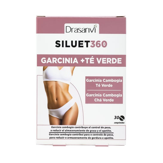 Drasanvi Siluet 360º Garcinia + Té Verde 30comp