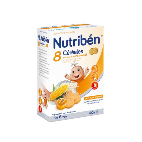 Nutribén® 8 Céréales Miel Biscuité 300g