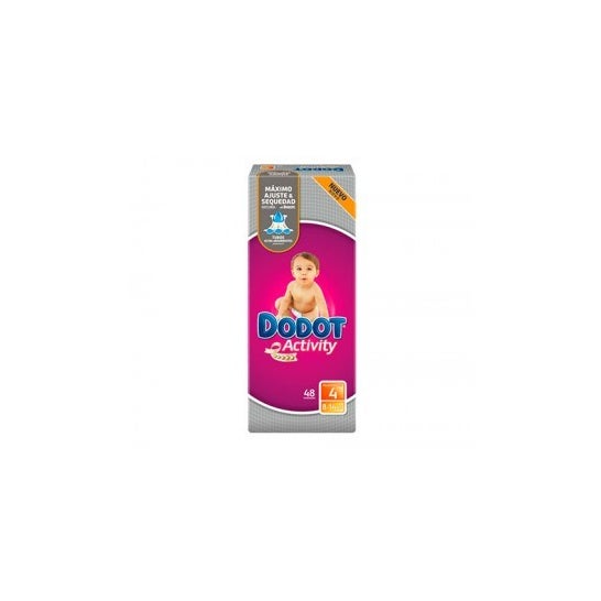 Dodot Activity Baby Diaper T-4 48 Unités
