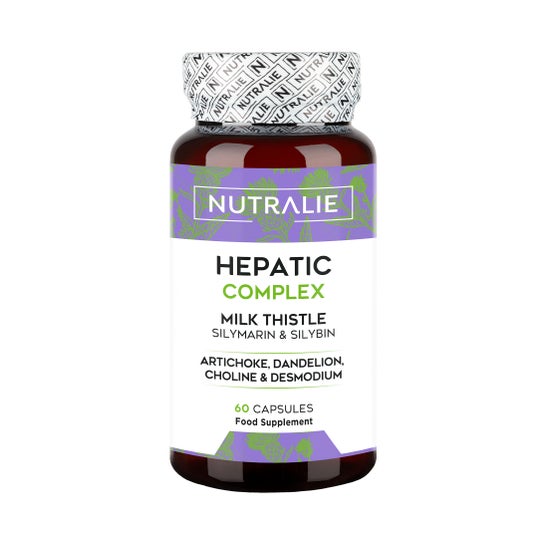Nutralie Hepatic Complex con Cardo Mariano Alcachofa Diente León 60caps