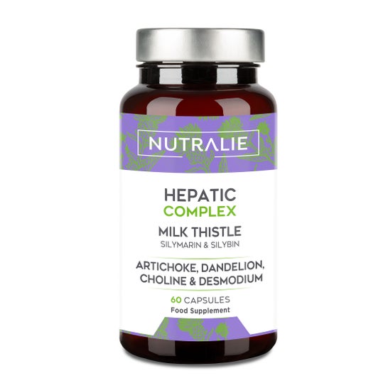 Nutralie Hepatic Complex con Cardo Mariano Alcachofa Diente León 60caps