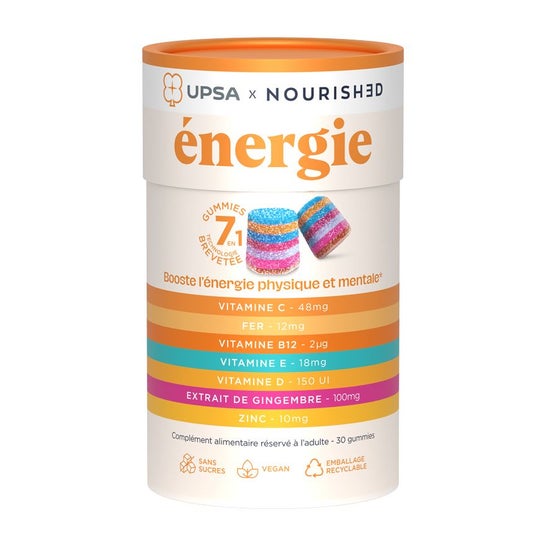 Upsa Nourish Energie 7 In 1 Gummies 30uts