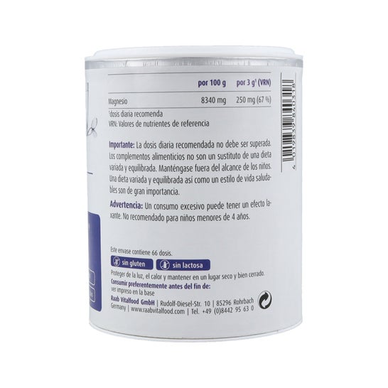 Raab Vitalfood Magnesio Citrato 200g