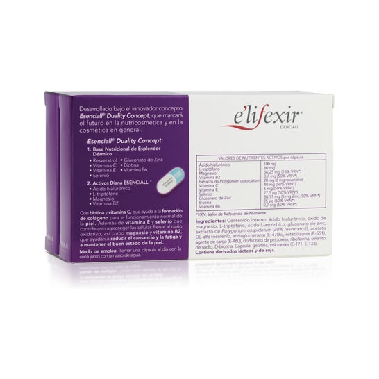 Elifexir Esenciall Coquetel de Beleza Noturna 60caps