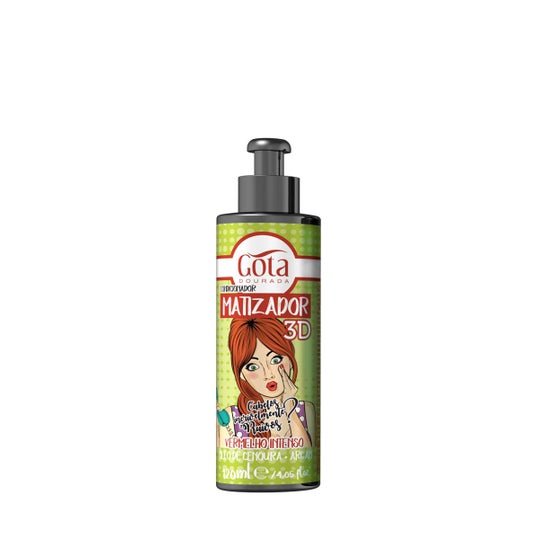 Gota Dourada Après-Shampooing Matifiant 3D Rouge Intense 120ml