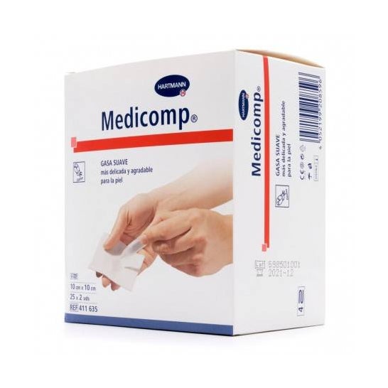 Medicomp Compresse Stérile 10x10cm 100uts