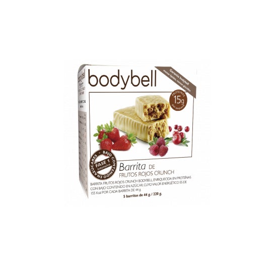 Bodybell Red Fruit Bars 5 Uni