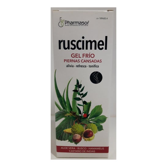 Pharmasor Gel Frío Piernas Cansadas Ruscimel 200ml *