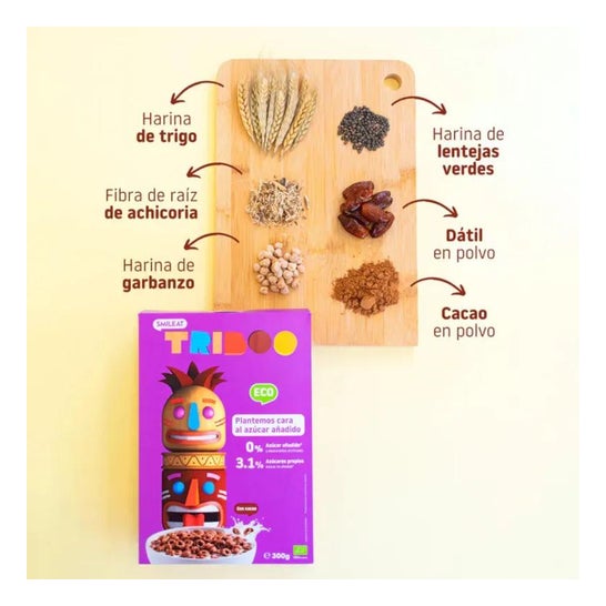 Smileat Céréales Chocolat Eco 300g Smileat Céréales Chocolat Eco 300g