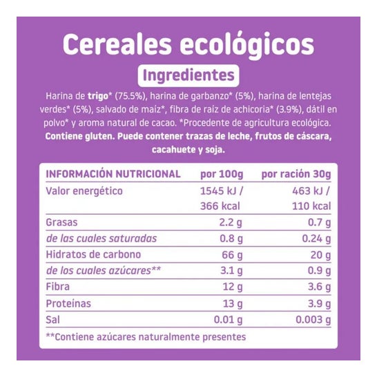 Smileat Céréales Chocolat Eco 300g Smileat Céréales Chocolat Eco 300g
