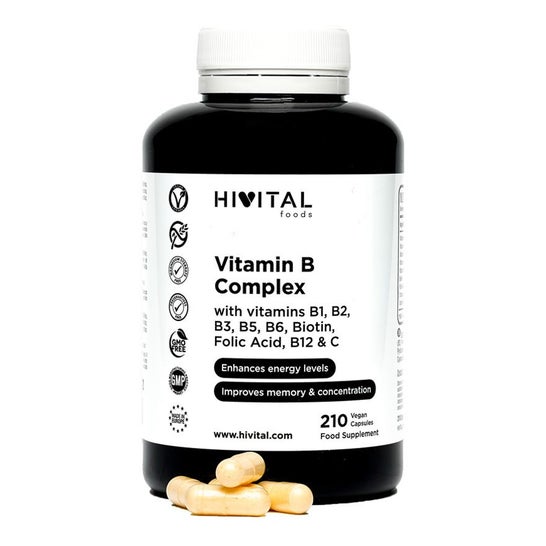 Complexe vitaminique B vital 210 gélules végétaliennes