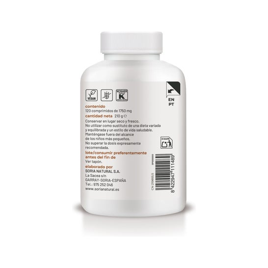 Soria Natural Magnésium + Vitamine B6 120comp