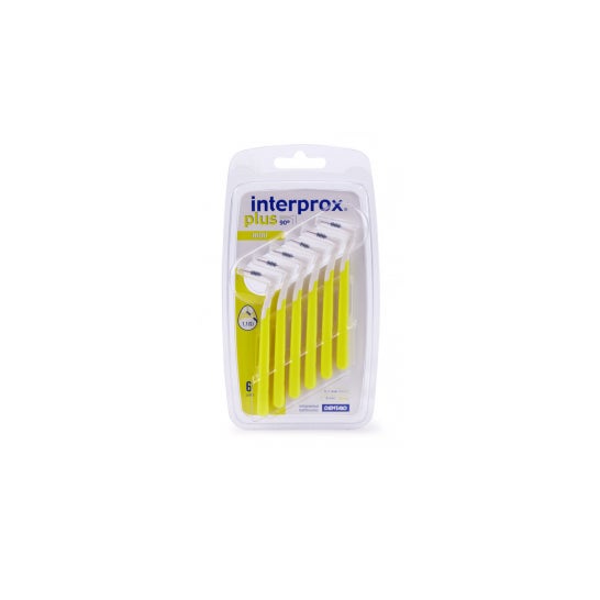 Dentaid Interprox Plus Mini Brossettes Interdentaires 1,1mm Jaune 6 brossettes