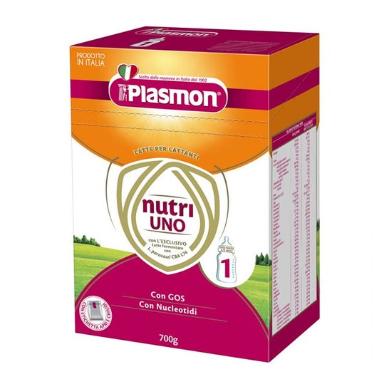 Plasmon Nutri Uno 1 Lait pour Nourrissons 700g