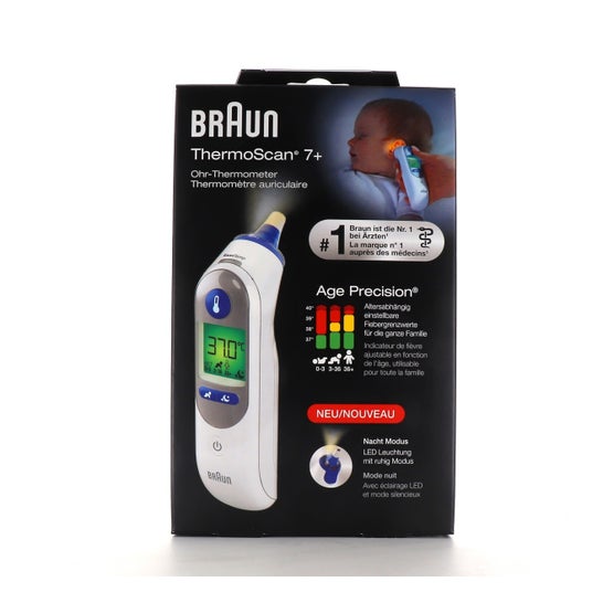Braun ThermoScan 7+ Thermomètre Auriculaire
