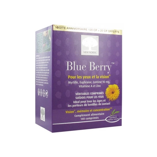 New Nordic Blue Berry 140comp