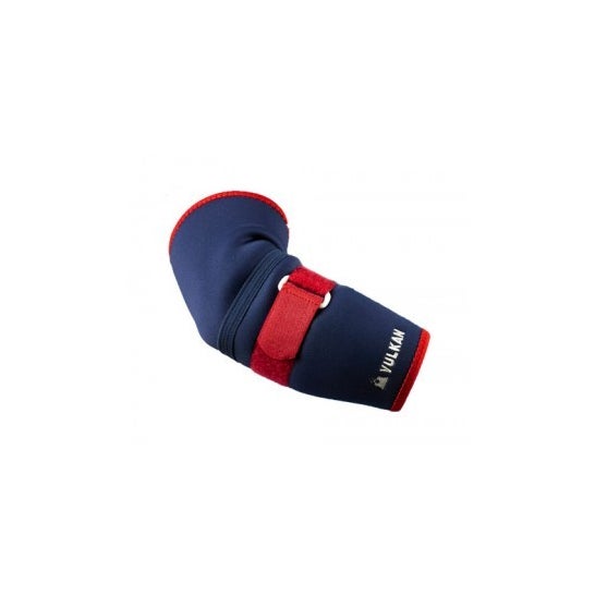Support de coude de tennis Vulkan 3mm Bleu Taille XS