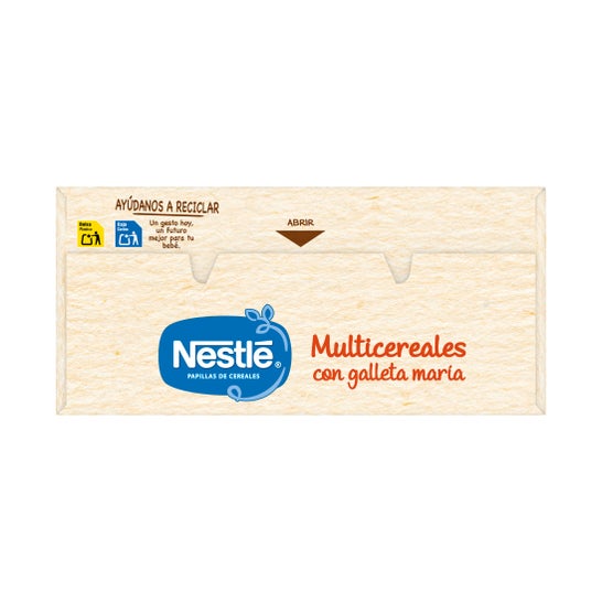 Nestlé papilla 8 cereales y galleta maróa 600g