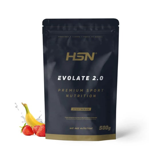 HSN Evolate 2.0 Whey Isolate CFM Fresa y Plátano 500g