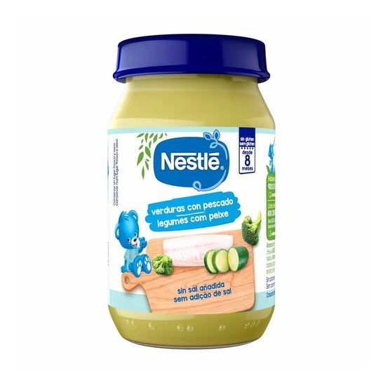 Nestlé Légumes avec Poisson 190g Nestlé Légumes avec Poisson 190g