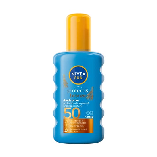 Nivea Sun Protect & Bronze Spray Spf50 200ml