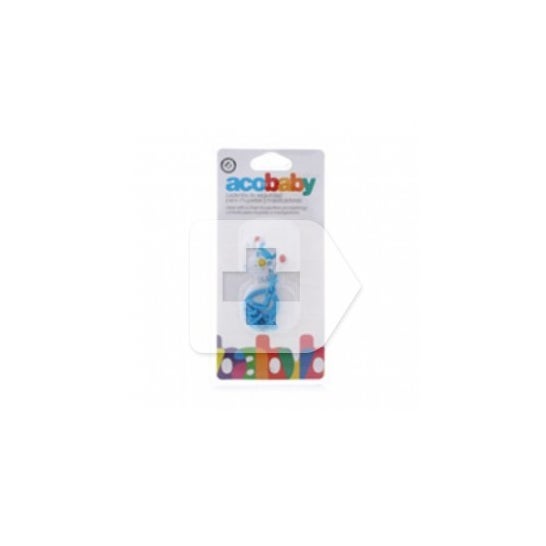 Acofarbaby ours en peluche tétine chaîne 1pc