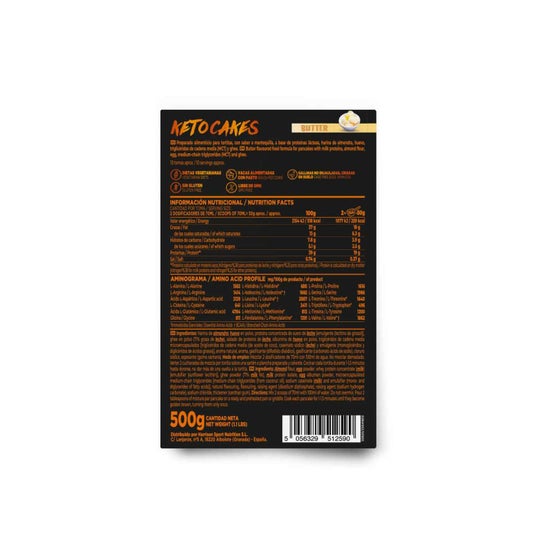 HSN Keto Cakes Mantequilla 500g