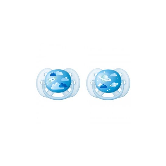 Philips Avent Ultra Soft Soother décoré 6-18 mois enfant 2unds