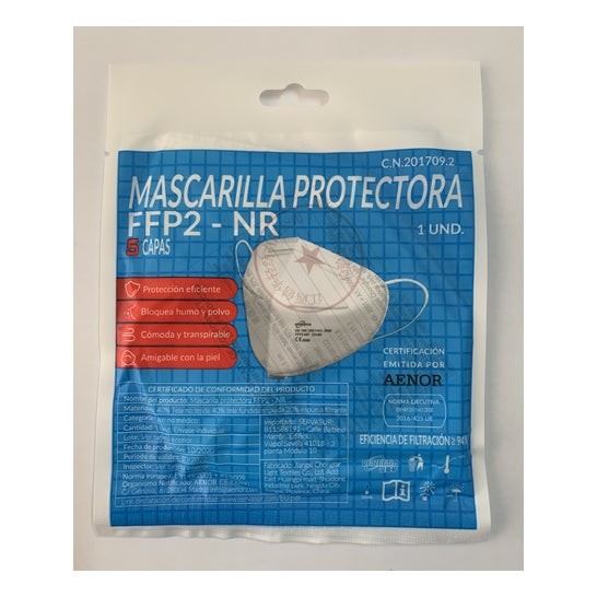 Veeresa Masque De Protection FFP2 NR Blanc