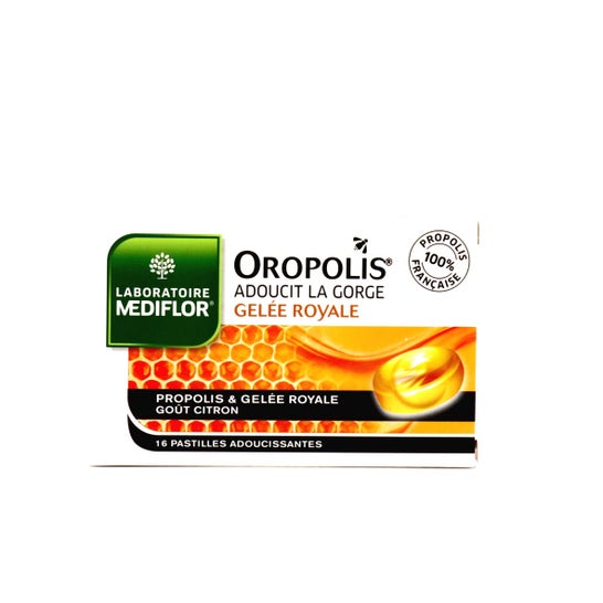 Mediflor Oropolis Coeur Liquide Gelée Royale 16 pastilles